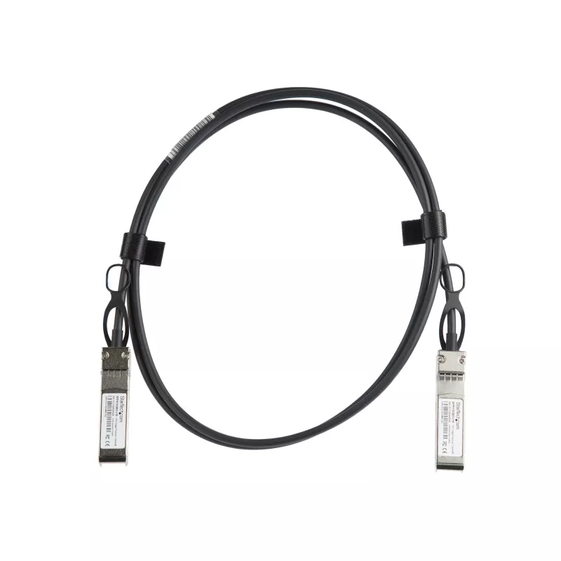 StarTech.com Cisco SFP-H10GB-CU1-5M suderinamas 1,5 m 10G SFP+ tiesioginio prijungimo varinis kabelis Twinax - 10GbE SFP+ varinis DAC 10 Gbps mažos galios pasyvus Mini GBIC siųstuvas-imtuvas modulis DAC Firepower ASR9000 ASR1000