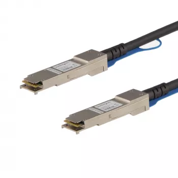 StarTech.com MSA suderinamas 5 m 40G QSFP+ į QSFP+ tiesioginio prijungimo Twinax kabelis - 40 GbE QSFP+ vario DAC 40 Gbps mažos galios pasyvus siųstuvas-imtuvas