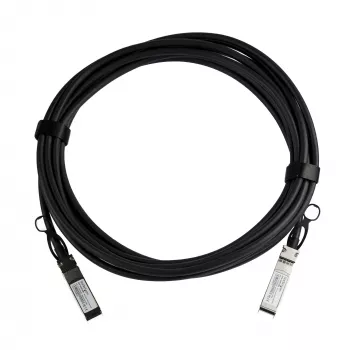 StarTech.com MSA suderinamas 5 m 10G SFP+ į SFP+ tiesioginio prijungimo pertraukiamasis kabelis Twinax - 10 GbE SFP+ vario DAC 10 Gbps mažos galios pasyvus siųstuvas-imtuvas modulis DAC