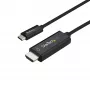 StarTech.com USB-C į HDMI laidas, 1 m, 4K 60Hz, USB Type C į HDMI 2.0, Thunderbolt 3 suderinamas, juodas