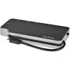 StarTech.com USB-C kelių prievadų adapteris – USB-C į 4K HDMI arba VGA vaizdo išvestį su 100 W PD perdavimu, 2 prievadų 10 Gbps USB šakotuvas, MicroSD, GbE – USB 3.1 Gen 2 Type-C mini/kelioninis dokas