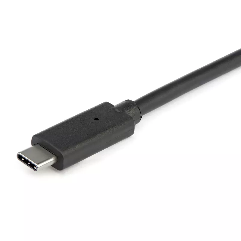 StarTech.com 3 prievadų USB-C centras su Gigabit Ethernet RJ45 GbE prievadu - 2x USB-A, 1x USB-C - SuperSpeed 10Gbps USB 3.1/3.2 Gen 2 Type-C centro adapteris - maitinamas iš USB - aliuminis - veikia su TB3