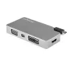 StarTech.com USB-C kelių prievadų vaizdo adapteris su HDMI, VGA, Mini DisplayPort arba DVI