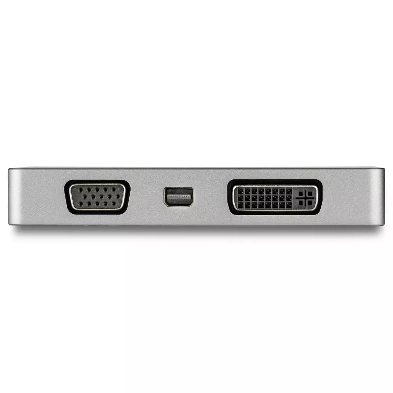 StarTech.com USB-C kelių prievadų vaizdo adapteris su HDMI, VGA, Mini DisplayPort arba DVI