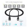 StarTech.com 1,8 m USB-C į Mini DisplayPort kabelis - 4K 60Hz - Juodas