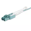 StarTech.com 10m MTP(F)/PC į 4x LC/PC Duplex Breakout OM3 daugiamodis šviesolaidinis kabelis, OFNP plenum, 40G tinklams, maži įterpimo nuostoliai