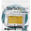 StarTech.com 10m MTP(F)/PC į 4x LC/PC Duplex Breakout OM3 daugiamodis šviesolaidinis kabelis, OFNP plenum, 40G tinklams, maži įterpimo nuostoliai