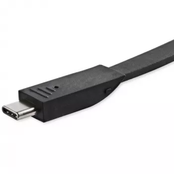 StarTech.com USB-C kelių prievadų adapteris – nešiojamas USB-C dokas su 4K HDMI, 100W PD 3.0 perdavimu, 1x USB-A, 1x USB-C, GbE – Thunderbolt 3 ir USB Type-C nešiojamojo kompiuterio kelioninis dokas, skirtas Mac ir Windows