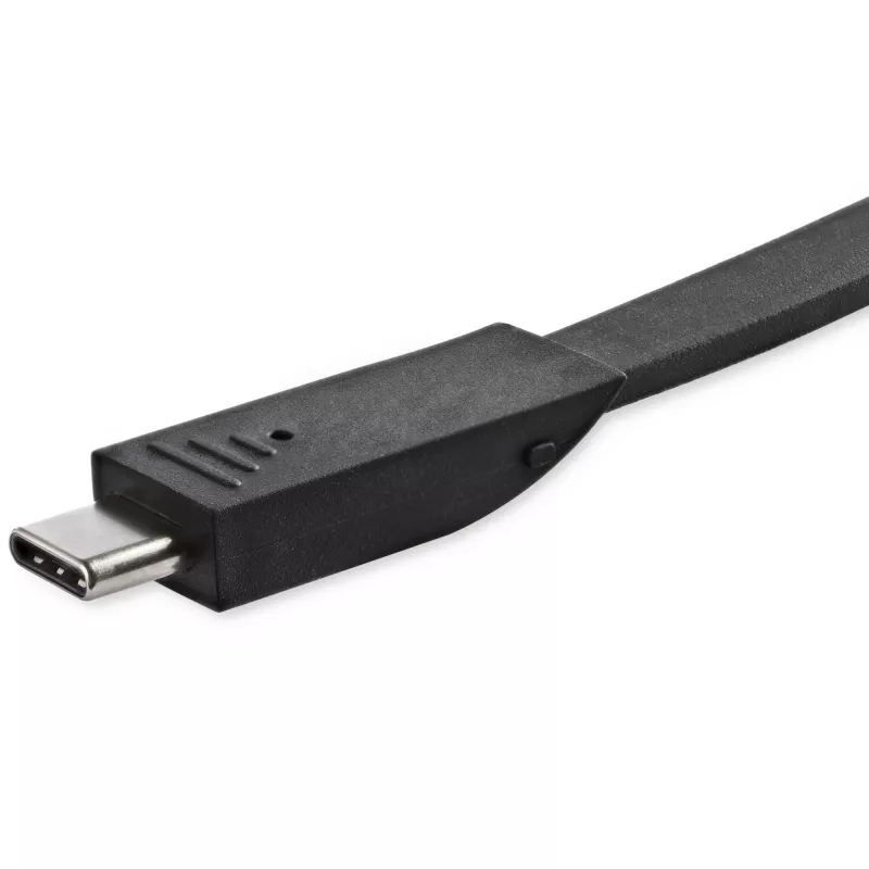 StarTech.com USB-C kelių prievadų adapteris – nešiojamas USB-C dokas su 4K HDMI, 100W PD 3.0 perdavimu, 1x USB-A, 1x USB-C, GbE – Thunderbolt 3 ir USB Type-C nešiojamojo kompiuterio kelioninis dokas, skirtas Mac ir Windows