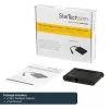 StarTech.com USB-C kelių prievadų adapteris – nešiojamas USB-C dokas su 4K HDMI, 100W PD 3.0 perdavimu, 1x USB-A, 1x USB-C, GbE – Thunderbolt 3 ir USB Type-C nešiojamojo kompiuterio kelioninis dokas, skirtas Mac ir Windows
