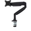 StarTech.com ARMPIVOTHDB – Laikiklis monitoriui ant stalo, sunkiasvoris, ergonomiškas, VESA, vienam 9 kg ekranui, pilnas judesys, aukščio reguliavimas, šarnyrinis, aliuminis, C spaustuvas/įvorė, juodas