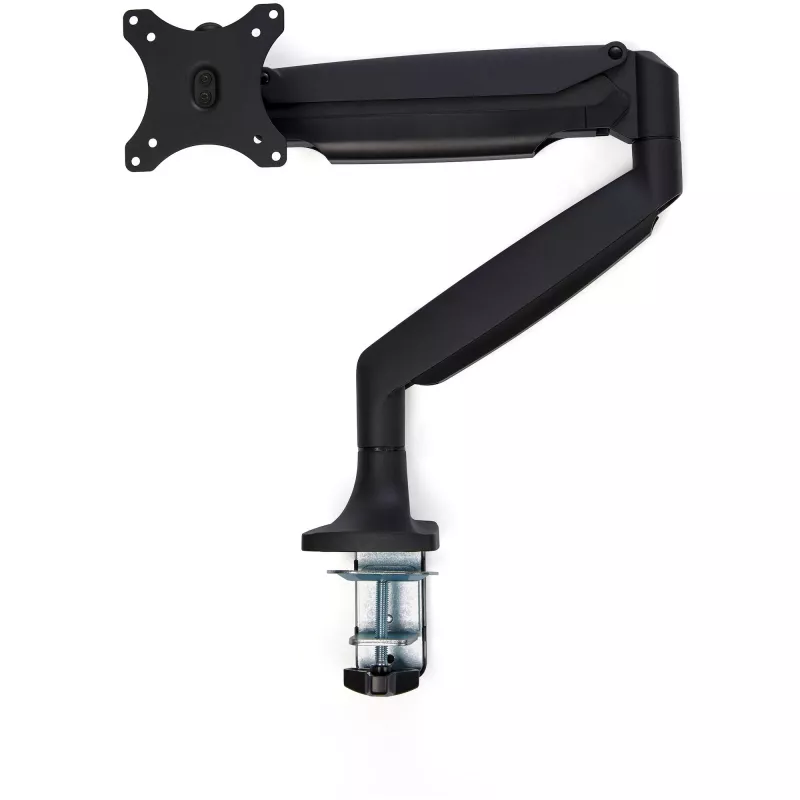 StarTech.com ARMPIVOTHDB – Laikiklis monitoriui ant stalo, sunkiasvoris, ergonomiškas, VESA, vienam 9 kg ekranui, pilnas judesys, aukščio reguliavimas, šarnyrinis, aliuminis, C spaustuvas/įvorė, juodas