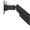 StarTech.com ARMPIVOTHDB – Laikiklis monitoriui ant stalo, sunkiasvoris, ergonomiškas, VESA, vienam 9 kg ekranui, pilnas judesys, aukščio reguliavimas, šarnyrinis, aliuminis, C spaustuvas/įvorė, juodas