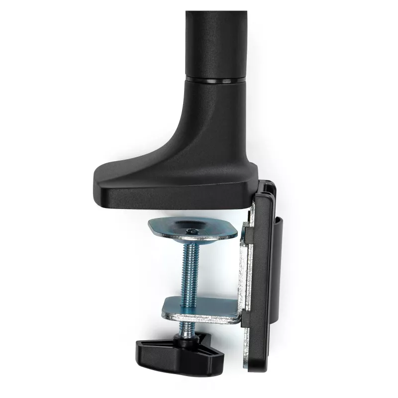 StarTech.com ARMPIVOTHDB – Laikiklis monitoriui ant stalo, sunkiasvoris, ergonomiškas, VESA, vienam 9 kg ekranui, pilnas judesys, aukščio reguliavimas, šarnyrinis, aliuminis, C spaustuvas/įvorė, juodas