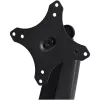 StarTech.com ARMPIVOTHDB – Laikiklis monitoriui ant stalo, sunkiasvoris, ergonomiškas, VESA, vienam 9 kg ekranui, pilnas judesys, aukščio reguliavimas, šarnyrinis, aliuminis, C spaustuvas/įvorė, juodas