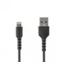 StarTech.com 1m USB-A į Lightning laidas – tvirtas aramido pluošto laidas, MFi sertifikuotas, iPhone/iPad