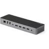 StarTech.com USB-C dokavimo stotelė, skirta Macbook Pro/Air-M1/M2/M3/M4, suderinama su Thunderbolt, HDMI/DisplayPort, dvigubas 4K 60Hz / vienas 8K, USB Type-C nešiojamojo kompiuterio dokas, 96W galios tiekimas, USB 10Gbps