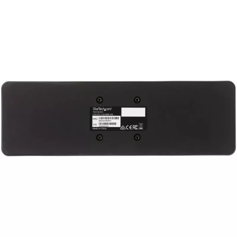 StarTech.com USB-C dokavimo stotelė, skirta Macbook Pro/Air-M1/M2/M3/M4, suderinama su Thunderbolt, HDMI/DisplayPort, dvigubas 4K 60Hz / vienas 8K, USB Type-C nešiojamojo kompiuterio dokas, 96W galios tiekimas, USB 10Gbps