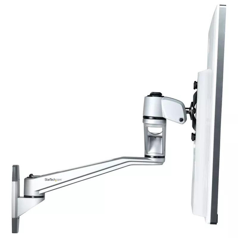 StarTech.com Sieninis Monitoriaus Laikiklis Su Rankena - Artikuliuojamas Ergonomiškas VESA Laikiklis - 52 cm Ilgio - Vienam Ekranui iki 34 colių - Sukimas/Palenkimas/Perjungimas - Reguliuojamas