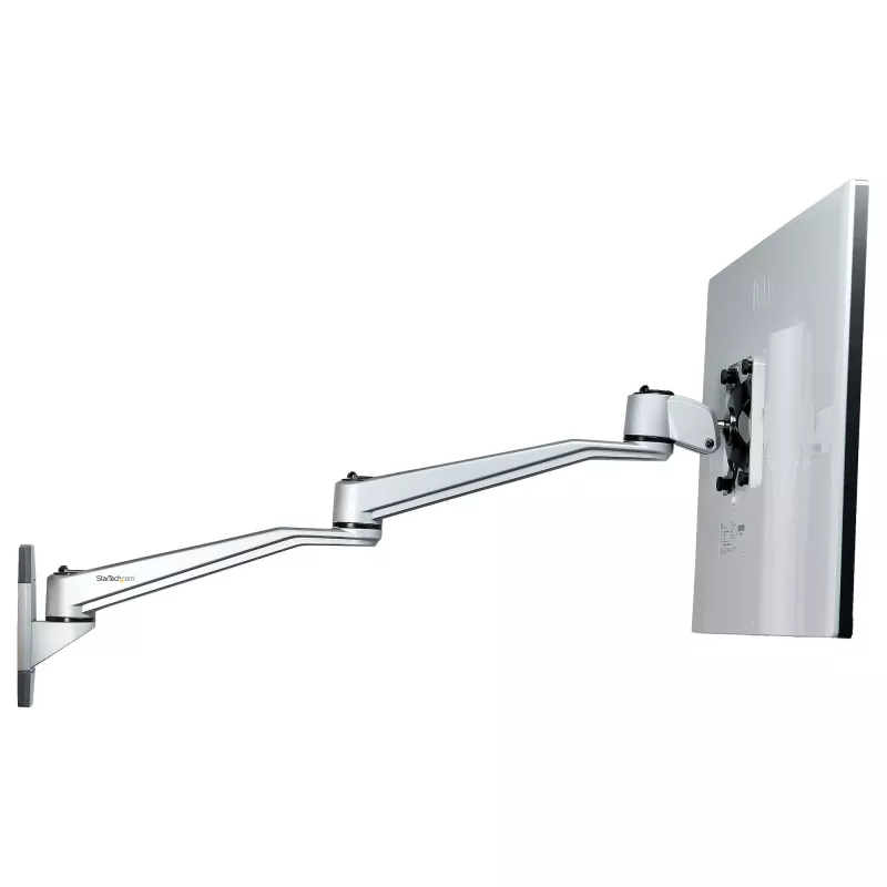 StarTech.com Sieninis Monitoriaus Laikiklis Su Rankena - Artikuliuojamas Ergonomiškas VESA Laikiklis - 52 cm Ilgio - Vienam Ekranui iki 34 colių - Sukimas/Palenkimas/Perjungimas - Reguliuojamas