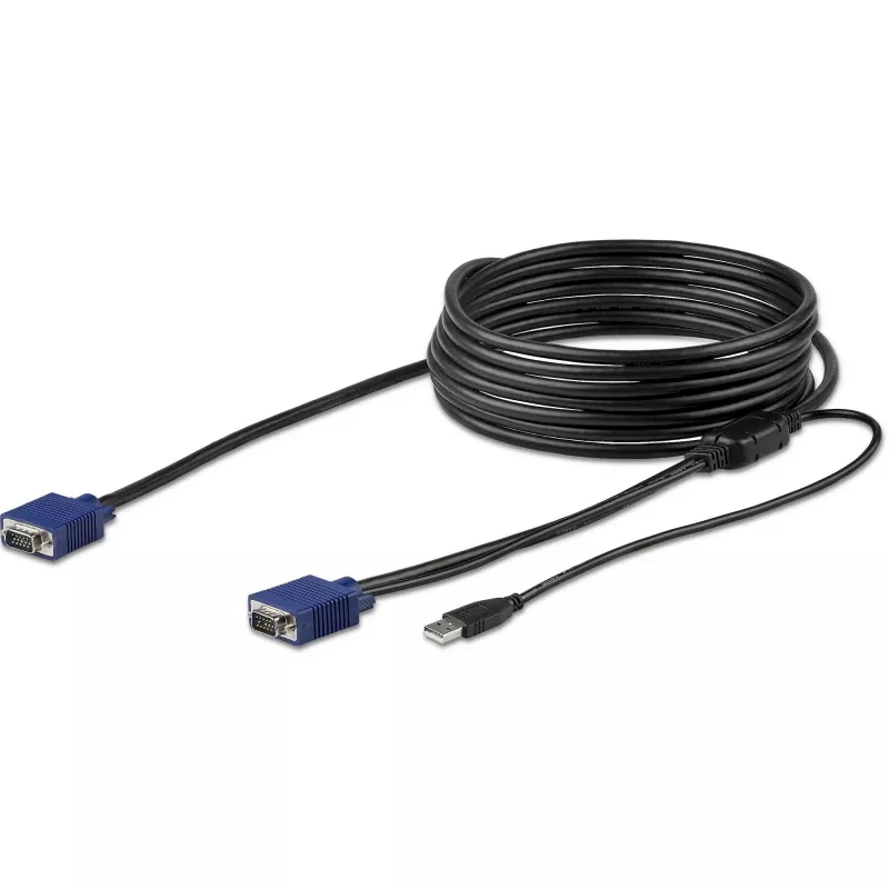 StarTech.com 4,6 m USB KVM kabelis stelažinėms konsolėms