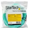 StarTech.com 15m LC/UPC į LC/UPC OM3 daugiamodis šviesolaidinis kabelis, pilnas dupleksas 50/125µm, 100G, maži nuostoliai, LSZH