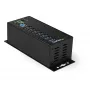 „StarTech.com“ 7 prievadų USB 3.0 centras su maitinimo adapteriu – metalinis pramoninis USB-A centras su ESD ir 350 W viršįtampio apsauga – montuojamas ant DIN bėgio, sienos ar stalo – didelės spartos USB 3.2 Gen 1 (5 Gbps) centras – TAA