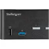 StarTech.com 2 prievadų dviejų monitorių HDMI KVM jungiklis – 4K 60Hz Ultra HD HDR – stalinis 4K HDMI 2.0 KVM jungiklis su 2 prievadų USB 3.0 šakotuvu (5Gbps) ir 4x USB 2.0 HID, garsu – perjungimas klavišais – TAA