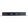 StarTech.com 4 prievadų USB-C šakotuvas 10Gbps – Metalinis pramoninis USB Type-C šakotuvas su 3xUSB-A ir 1xUSB-C – ESD ir viršįtampių apsauga – USB-C arba USB-A pagrindinis – su maitinimu montuojamas USB 3.2 Gen 2 šakotuvas