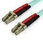 StarTech.com 15m LC/UPC–LC/UPC OM4 daugiamodis šviesolaidinis kabelis, 50/125µm LOMMF/VCSEL, 100G, maži įterpimo nuostoliai, LSZH