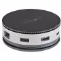 StarTech.com USB-C kelių prievadų adapteris – USB 3.1 Gen 2 10Gbps Type-C mini dokas su 4K 60Hz HDMI / DisplayPort arba 1080p VGA – 75W PD perdavimas, 3 prievadų USB šakotuvas, GbE – mobilioji dokavimo stotelė