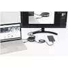 StarTech.com USB-C kelių prievadų adapteris – USB 3.1 Gen 2 10Gbps Type-C mini dokas su 4K 60Hz HDMI / DisplayPort arba 1080p VGA – 75W PD perdavimas, 3 prievadų USB šakotuvas, GbE – mobilioji dokavimo stotelė