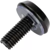 StarTech.com 50 vnt. 10-32 serverio stovo fiksavimo veržlės ir varžtai su poveržlėmis - stovo montavimo rinkinys - tinklo/IT įrangos spintos laikikliai/veržlės ir varžtai kvadratinėms skylėms - juodi - TAA