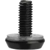 StarTech.com 50 vnt. 10-32 serverio stovo fiksavimo veržlės ir varžtai su poveržlėmis - stovo montavimo rinkinys - tinklo/IT įrangos spintos laikikliai/veržlės ir varžtai kvadratinėms skylėms - juodi - TAA
