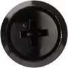 StarTech.com 50 vnt. 10-32 serverio stovo fiksavimo veržlės ir varžtai su poveržlėmis - stovo montavimo rinkinys - tinklo/IT įrangos spintos laikikliai/veržlės ir varžtai kvadratinėms skylėms - juodi - TAA
