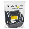 StarTech.com 15' (4,6 m) kabelių valdymo rankovė – lankstus spiralinis kabelių apvyniojimas – 1,0–1,5 colio skersmens išplečiama rankovė – poliesterio laidų tvarkyklė/apsauga/slėptuvė – juoda, trumpinama kabelių organizatorė