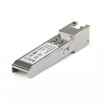 StarTech.com SFP modulis, suderinamas su Dell EMC SFP-1G-T – 1000BASE-T, SFP į RJ45, Cat6/Cat5e, 1GE gigabitinis eterneto SFP, RJ-45, 100 m