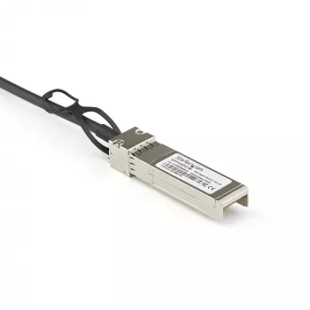 StarTech.com Dell EMC DAC-SFP-10G-2M suderinamas 2 m 10G SFP+ į SFP+ tiesioginis vario kabelis Twinax - 10GbE SFP+ varinis DAC 10 Gbps mažos galios pasyvus Mini GBIC siųstuvas-imtuvas