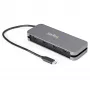 StarTech.com 4 prievadų USB-C šakotuvas – 4x USB-A – USB 3.2 Gen 1 (5Gbps) – maitinamas iš USB-C – nešiojamas USB-C į USB-A adapteris nešiojamam kompiuteriui – 28,5 cm laidas su laikikliu