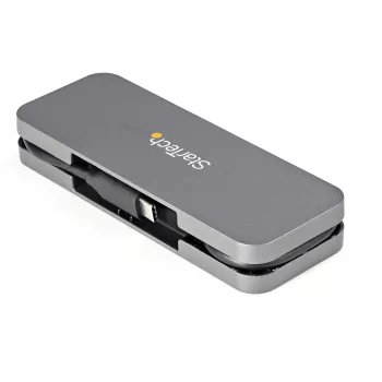 StarTech.com 4 prievadų USB-C šakotuvas – 4x USB-A – USB 3.2 Gen 1 (5Gbps) – maitinamas iš USB-C – nešiojamas USB-C į USB-A adapteris nešiojamam kompiuteriui – 28,5 cm laidas su laikikliu