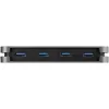StarTech.com 4 prievadų USB-C šakotuvas – 4x USB-A – USB 3.2 Gen 1 (5Gbps) – maitinamas iš USB-C – nešiojamas USB-C į USB-A adapteris nešiojamam kompiuteriui – 28,5 cm laidas su laikikliu