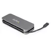 StarTech.com 4 prievadų USB-C šakotuvas – 4x USB-A – USB 3.2 Gen 1 (5Gbps) – maitinamas iš USB-C – nešiojamas USB-C į USB-A adapteris nešiojamam kompiuteriui – 28,5 cm laidas su laikikliu