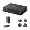 StarTech.com 2x2 HDMI vaizdo sienos valdiklis - 4K 60Hz HDMI 2.0 įvestis į 4x 1080p išvestis - vaizdo sienos procesorius kelių ekranų rodymui - vaizdo sienos skirstytuvas - RS232/Ethernet valdymas