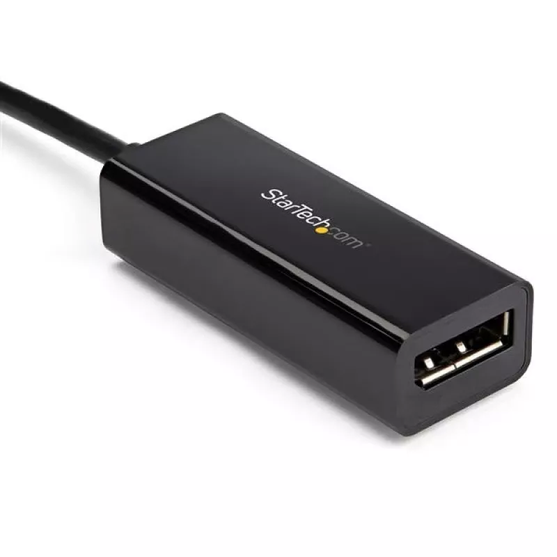 StarTech.com USB-C į DisplayPort adapteris – 8K/5K/4K USB Type C į DP 1.4 Alt Mode vaizdo keitiklis – HBR3/DSC/HDR – 8K 60Hz, suderinamas su Thunderbolt 3, DisplayPort monitoriaus adapteris