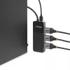 StarTech.com 3 prievadų kelių monitorių adapteris – DisplayPort 1.4 į 3x 4K DisplayPort vaizdo skirstytuvas – dvigubas arba trigubas 4K – nešiojamojo / stalinio kompiuterio DisplayPort MST centras keliems monitoriams – tik Windows PC
