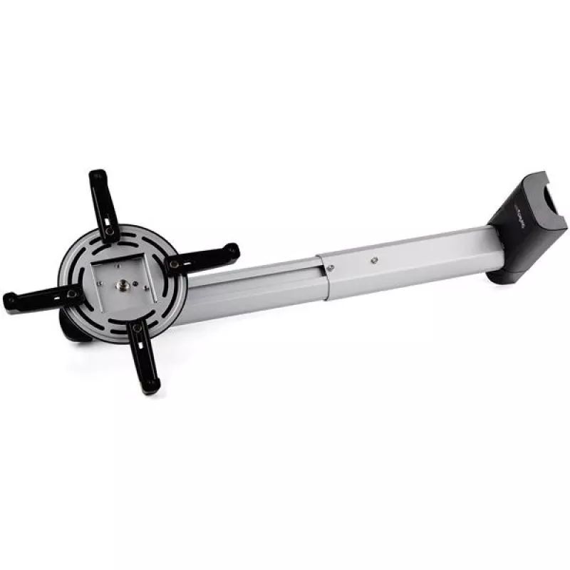 StarTech.com Universal Projektoriaus Laikiklis prie Sienos – Trumpo ir Itin Trumpo Fokusavimo Projektoriams iki 15 kg – Pakreipimas/Pasukimas/Sukimas – Reguliuojamas Atstumas nuo Sienos 420–705 mm – TAA