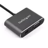 StarTech.com USB-C multiportinis vaizdo adapteris – USB-C į 4K 60Hz Mini DisplayPort 1.2 arba 1080p VGA monitoriaus adapteris – USB Type-C 2-in-1 MDP HBR2 HDR/VGA ekrano keitiklis – suderinamas su TB3