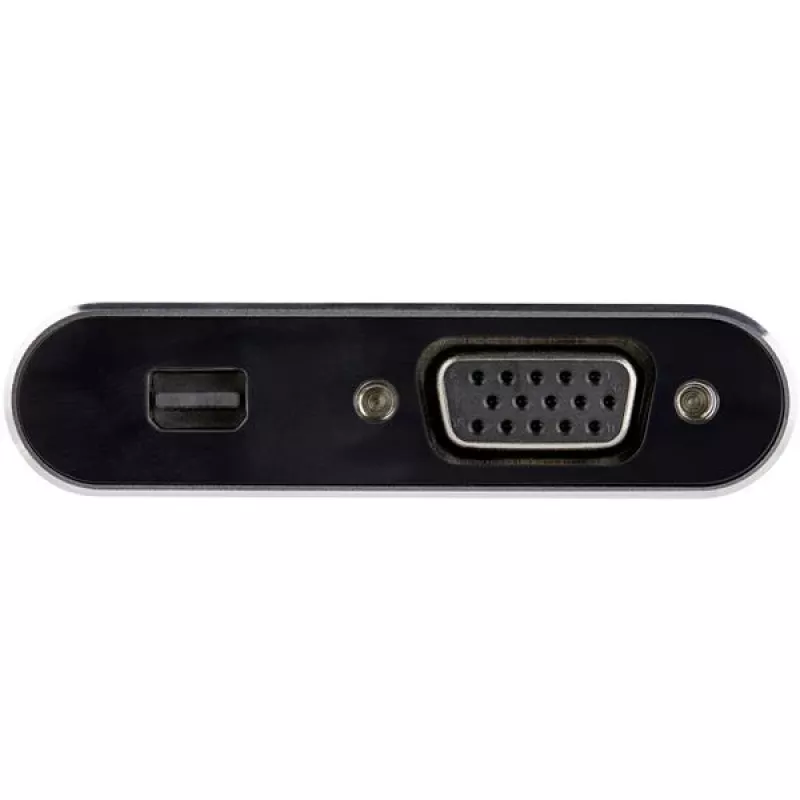 StarTech.com USB-C multiportinis vaizdo adapteris – USB-C į 4K 60Hz Mini DisplayPort 1.2 arba 1080p VGA monitoriaus adapteris – USB Type-C 2-in-1 MDP HBR2 HDR/VGA ekrano keitiklis – suderinamas su TB3