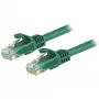 StarTech.com 7,5 m CAT6 eterneto laidas – žalias CAT 6 gigabito eterneto laidas 250 MHz 100 W PoE RJ45 UTP tinklo/jungiamasis laidas be užkabinimo su įtempimo mažinimu, individualiai išbandytas