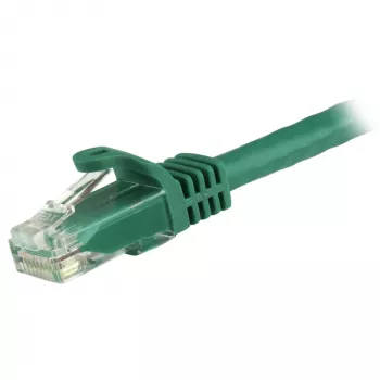 StarTech.com 7,5 m CAT6 eterneto laidas – žalias CAT 6 gigabito eterneto laidas 250 MHz 100 W PoE RJ45 UTP tinklo/jungiamasis laidas be užkabinimo su įtempimo mažinimu, individualiai išbandytas